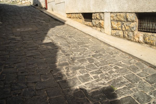 Stone Sidewalk Repair in Fort Walton Beach
