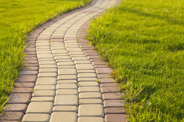 Sidewalk Brick Repair in Fort Walton Beach